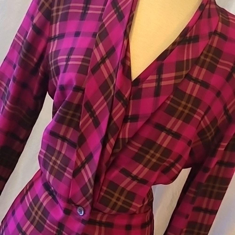 Dana Buchman long sleeve blouse sz8 [1115]